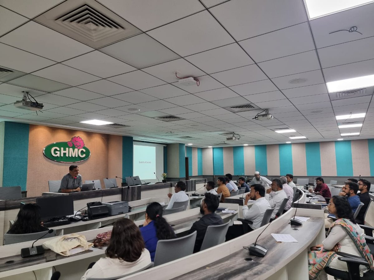 GHMCOnline's tweet image. #HyderabadHeritage
#CulturalPreservation

GHMC &amp;amp; QQSUDA are striving to preserve Hyderabad’s rich heritage. Several historic monuments are being restored using a mix of traditional craftsmanship &amp;amp; modern techniques.

To strengthen these efforts, a 2-day workshop was held for