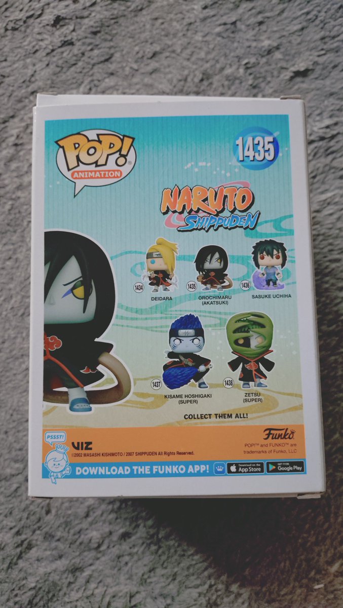 sasuke14fun's tweet image. 見つけたので大蛇丸(暁Ver)買った(^-^)/
 #POPANIMATION