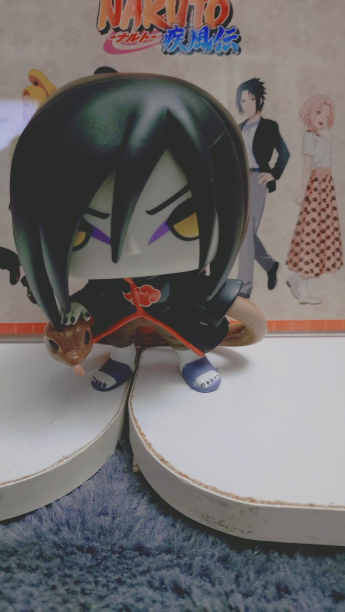 sasuke14fun's tweet image. 見つけたので大蛇丸(暁Ver)買った(^-^)/
 #POPANIMATION