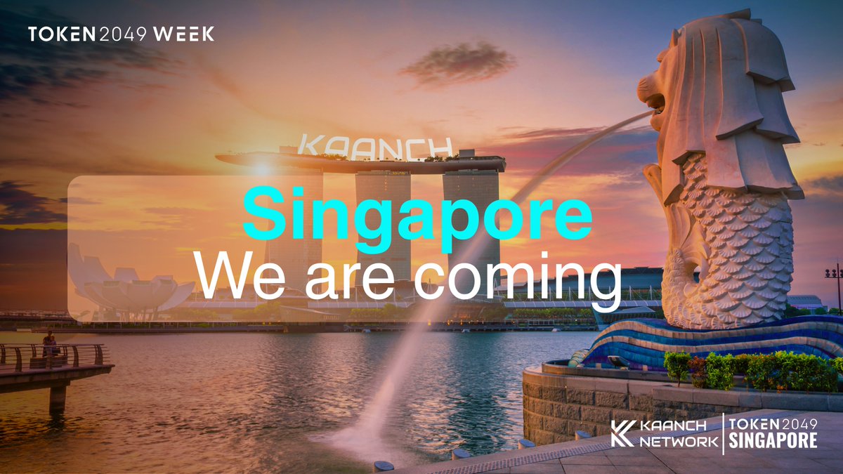 The future of blockchain converges with the world’s top crypto builders, innovators, and visionaries and Kaanch stands at the core.

This is where Kaanch defines the standard for next generation blockchain networks.

kaanch.com

#Kaanchnetwork #TOKEN2049
