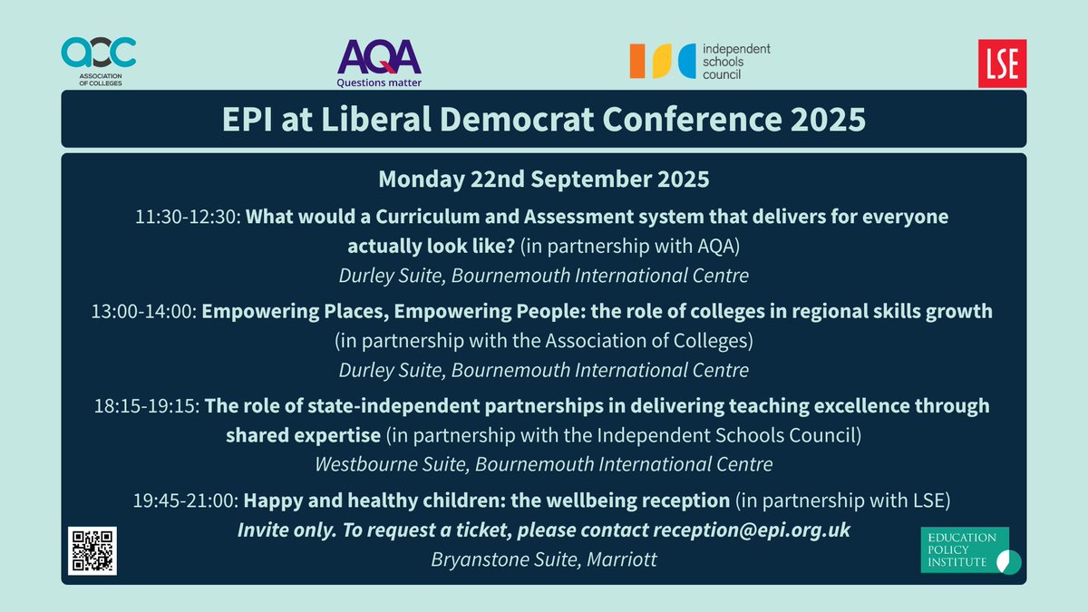 Education Policy Institute tweet media