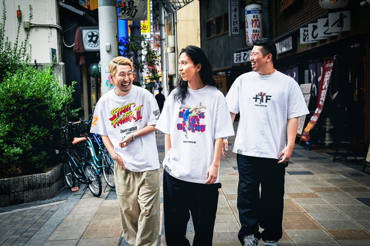 Still Continue. STREET FIGHTER +1F LookBook Model 梅田サイファー