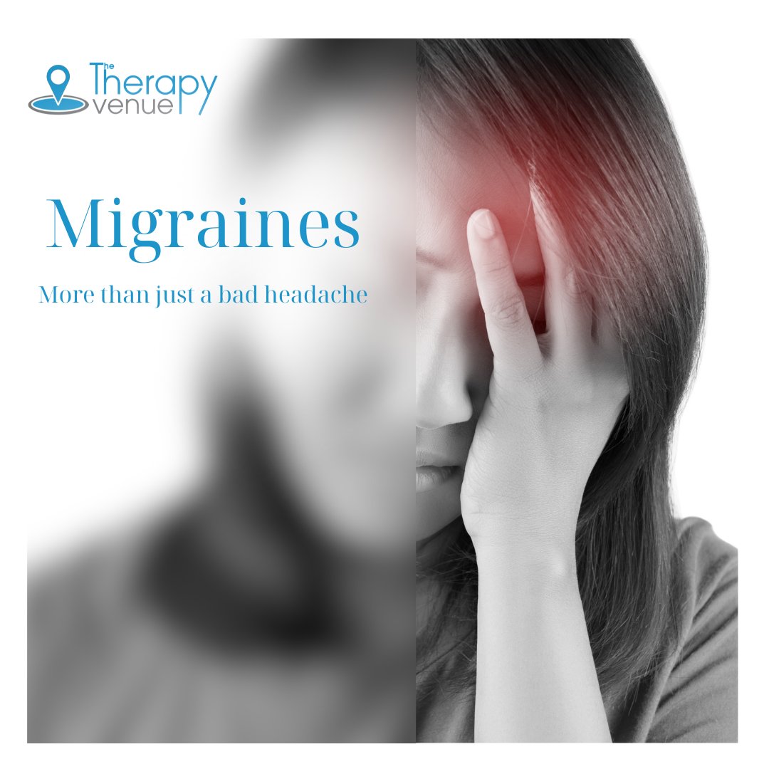 Migraine can
⚡ Disrupt daily life and stop plans in their tracks
⚡ Leave people feeling let down – by the healthcare system, employers, society, and even their own body
⚡ Mean missing out on birthdays, work opportunities, and moments that matter most
👉 thetherapyvenue.co.uk/sites/default/…