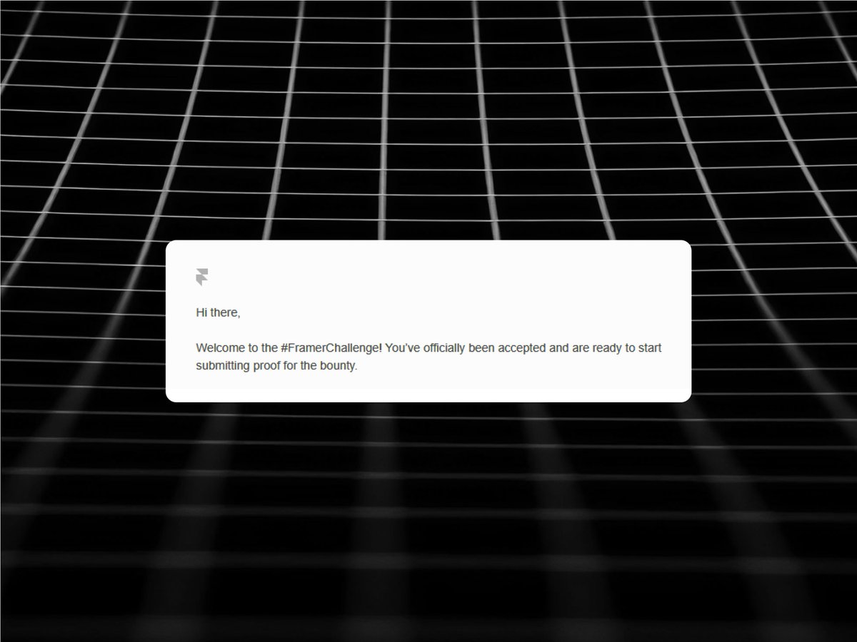 #FramerChallenge has officially started with <a href="/pitchsite/">Pitchsite</a>, will be sharing weekly updates each Sunday.