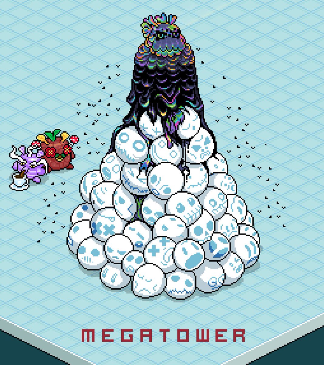 While drawing this object for MegaTower, got an idea. 

Dead PizzaPets PFP collection - exclusive for MegaPunks holders who has dead pets.

RT if you’d mint.