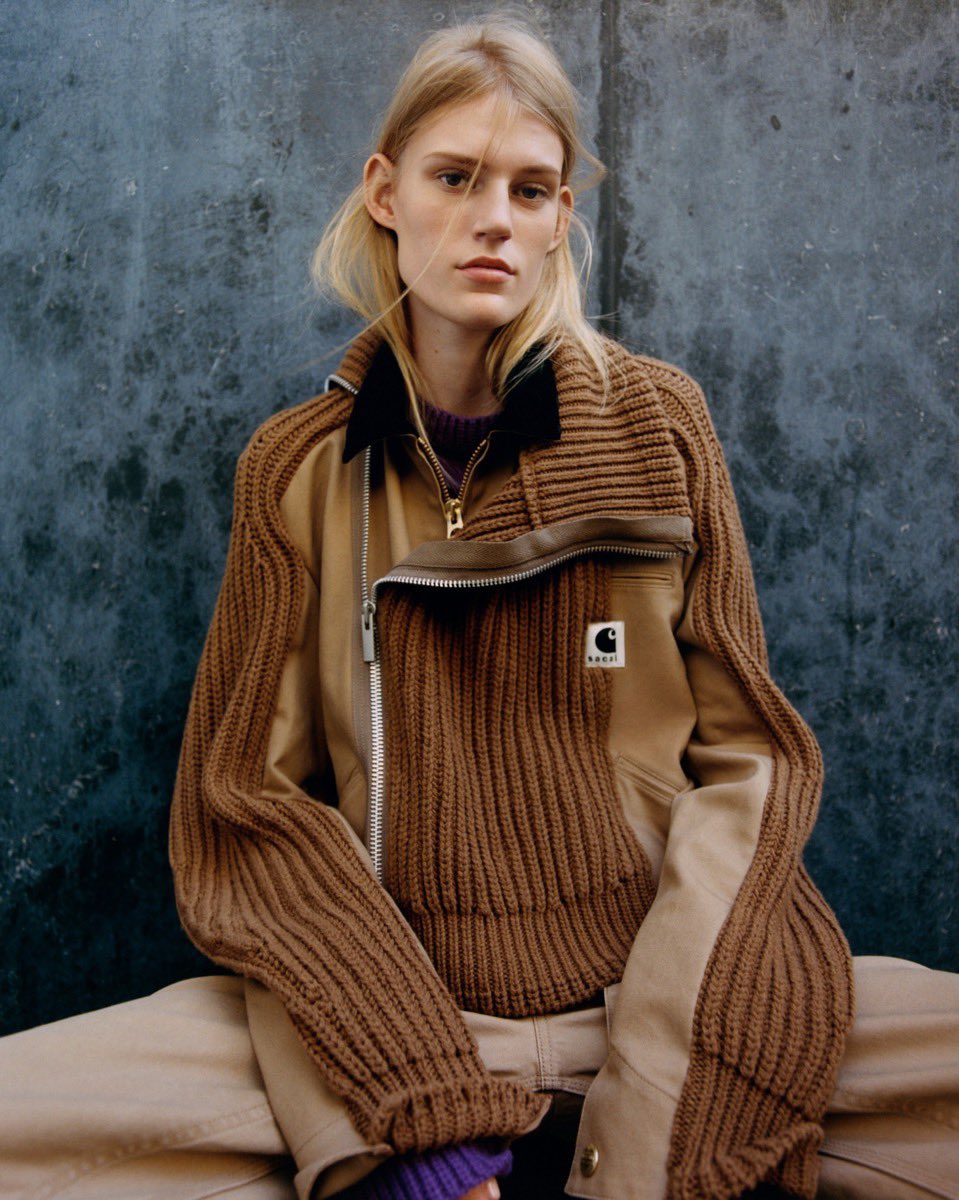 sacai x Carhartt WIP 2025年秋冬コラボコレクション 各店舗の入場WEB