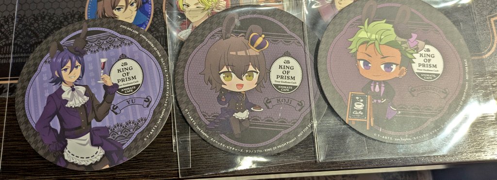 コースターも無事お目当てのはぜんぶ出て大成功💜