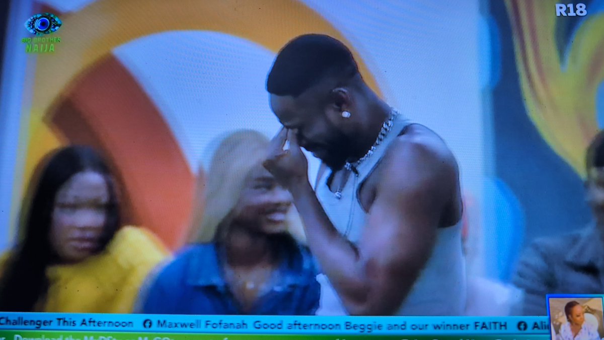 Quweening's tweet photo. Congratulations Mensan on being the first finalist of the season.
Well Deserved 👏👏👏👏🎉 

#BBNaija https://t.co/hDOsOCqK68