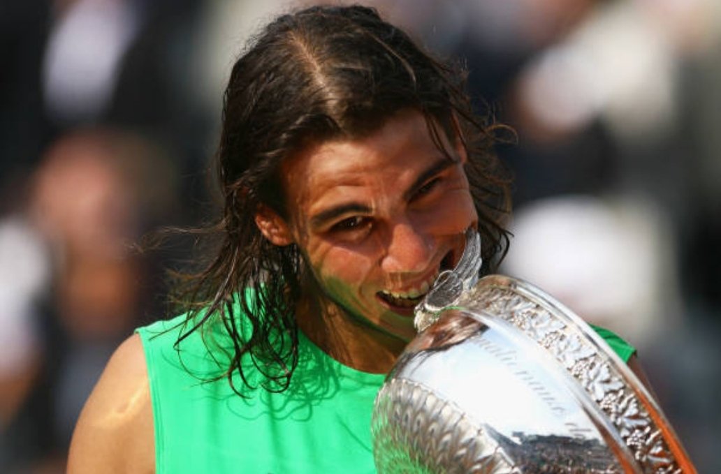 gigicat7_'s tweet photo. Rafael Nadal's path to 2008 Roland Garros title:

Bellucci 7-5 6-3 6-1
Devilder 6-4 6-0 6-1
Nieminen 6-1 6-3 6-1
Verdasco 6-1 6-0 6-2
Almagro 6-1 6-1 6-1
Djokovic 6-4 6-2 7-6
Federer 6-1 6-3 6-0

😮 https://t.co/e3TCqUVvqZ