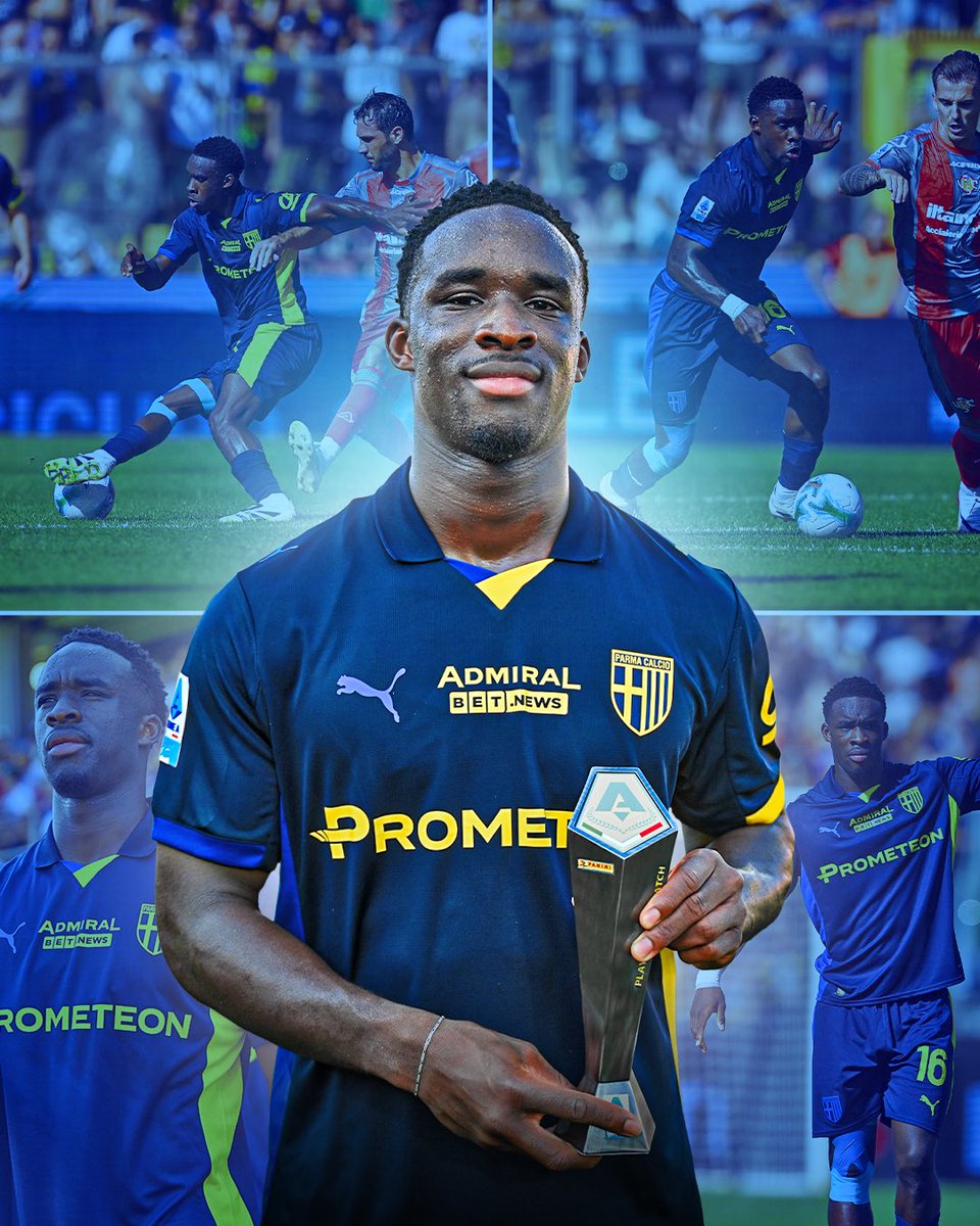 𝗖𝗼𝗻𝘁𝗿𝗼𝗹𝗹𝗶𝗻𝗴 𝘁𝗵𝗲 𝗺𝗶𝗱𝗳𝗶𝗲𝗹𝗱 💪

Mandela Keita was the Serie A Player of the Match for Parma vs Cremonese 🇮🇹

#WiM🌍 | #ForzaParma