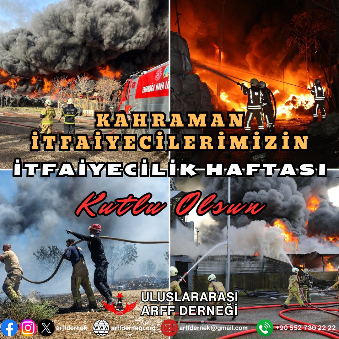 #itfaiyehaftası 
#itfaiyecilik