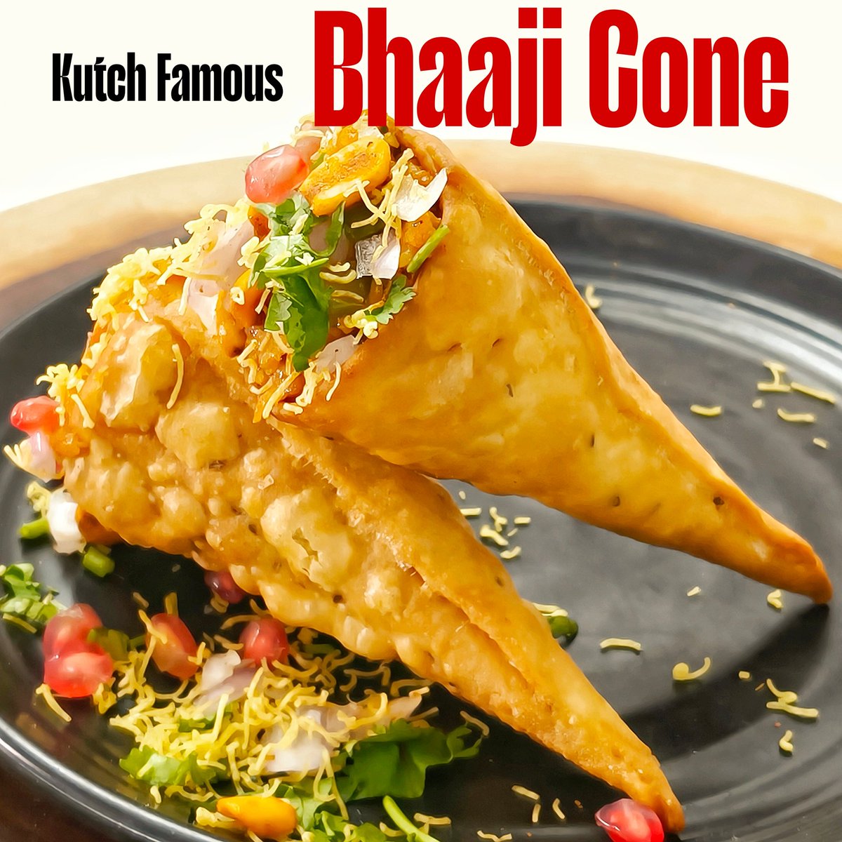 KitchenSeries's tweet photo. Friends, today I’m sharing a Kutch-famous Bhaji Cone recipe that is a perfect snack for any occasion! This unique twist on the classic pav bhaji is a delightful treat that your family and friends will love. 
Recipe Video: https://t.co/ICwtACJ143 https://t.co/u9jFOtQ9nf