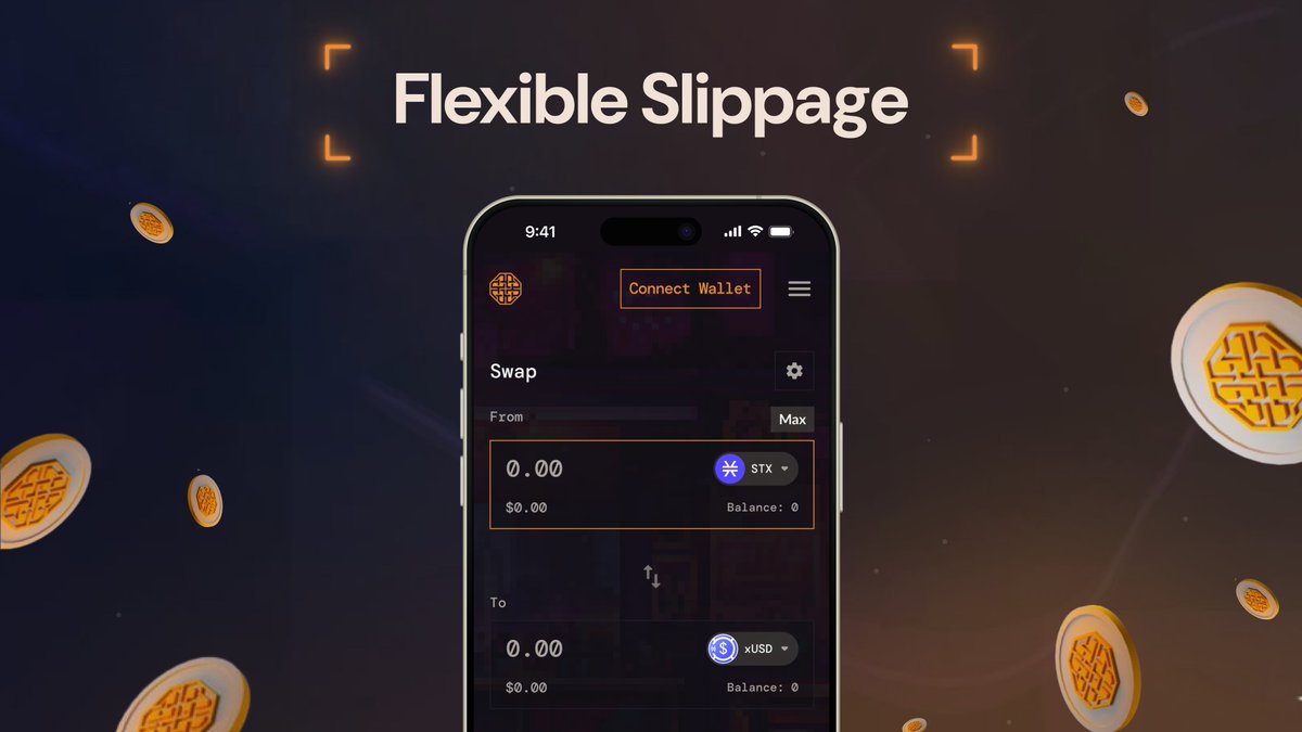 Slippage page? Trading feels like skating. ⛸

With flexible Slippage, your swap can happen instantly (higher fee) or with a delay (lower fee).

💻 Take control of your trading. $SATX