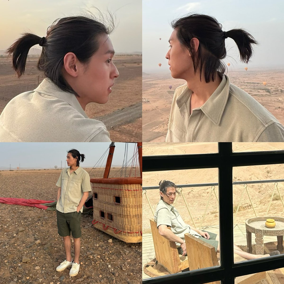 ชอบการมัดผมไม่ต้องเนี้ยบ ให้ลุคเซอร์ๆ แต่งตัวแบบ minimalist แต่เลือกมาอย่างดี เสื้อผ้าสี earth tone ไม่แต่งหน้าใดๆ ถ่ายกล้องสด…ชอบมากกกกกกกกก ชอบมากๆๆๆๆๆๆ

#bbillkin