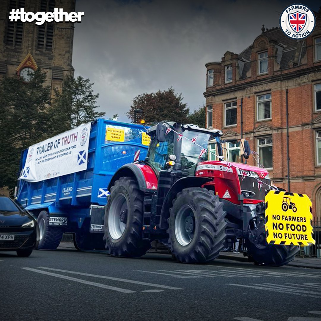 Together (@togetherdec) on Twitter photo Starmer is uniting everyone against him
<a href="/FarmersToAction/">Farmers To Action</a>'s #traileroftruth has been all round Britain - culminating SUNDAY w/rally outside Labour Conference in Liverpool...
...we'll be making voices heard vs. compulsory digital ID card threat too - join us from 12 noon, L1 8JS Starmer is uniting everyone against him
<a href="/FarmersToAction/">Farmers To Action</a>'s #traileroftruth has been all round Britain - culminating SUNDAY w/rally outside Labour Conference in Liverpool...
...we'll be making voices heard vs. compulsory digital ID card threat too - join us from 12 noon, L1 8JS
