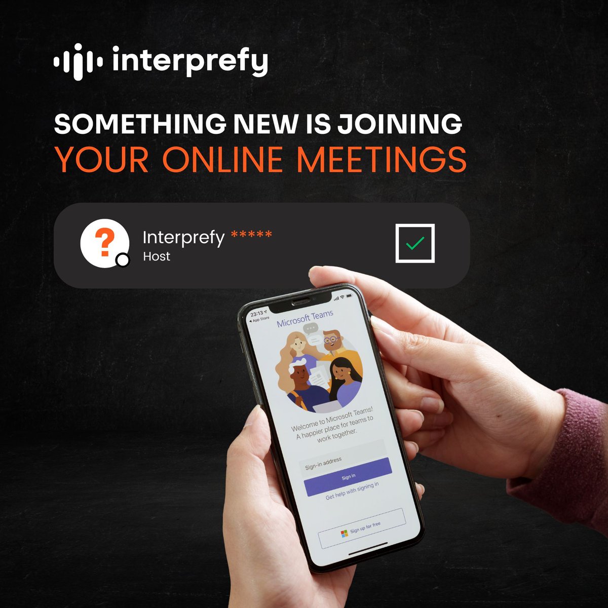 Interprefy tweet media