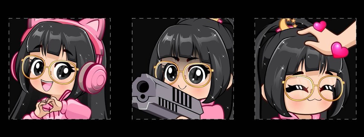 HexaQueen001's tweet photo. @n0daz well, I suggest myself for your emotes and badges. Let's connect on X DM.

Here is my work. https://t.co/485zcNzFL0