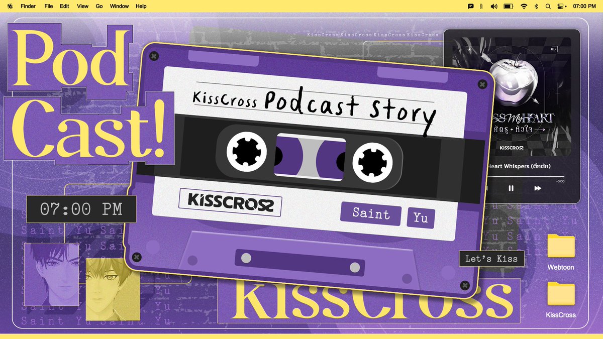 [🔴] Podcast Day 7 : Podcast Story | KissCross LIVE  

7.00PM (GMT+7)
🔗 youtube.com/live/pwu9hMQ58…

#KissCross