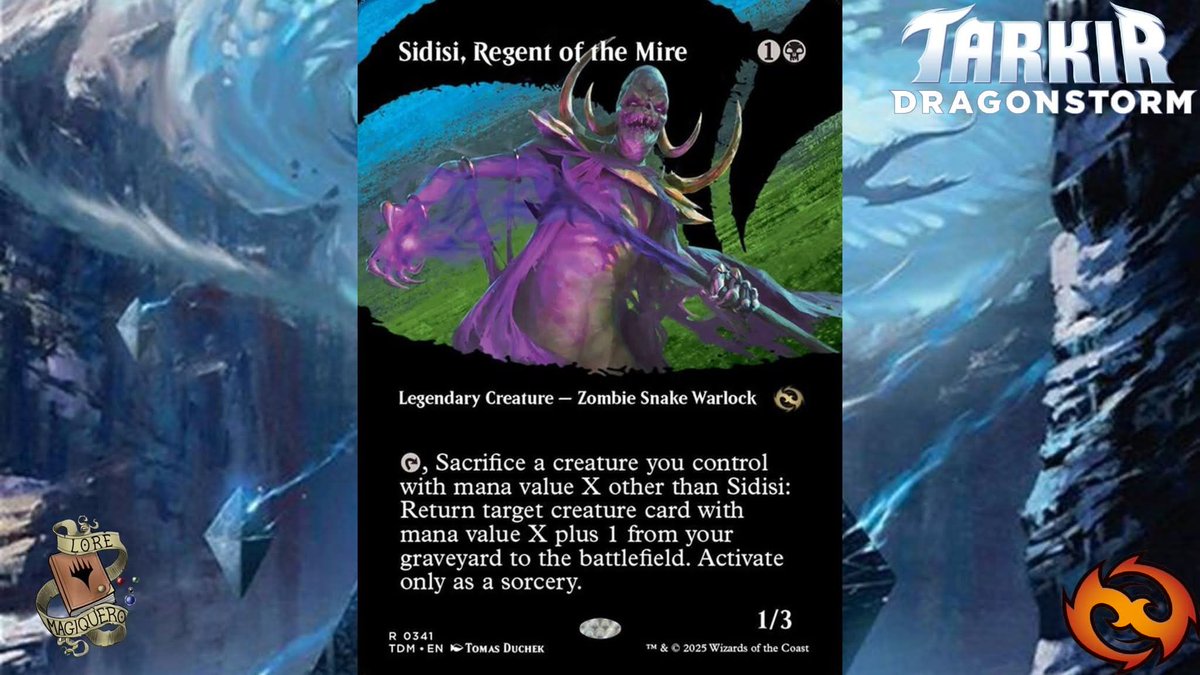 Lore_Magiquero's tweet photo. Sidisi

#mtg #magicthegathering #mtglore #vorthos #MTGHispano #MTGLATAM #MTGTDM #MTGTarkir #Tarkir https://t.co/ow3jPvCfFY