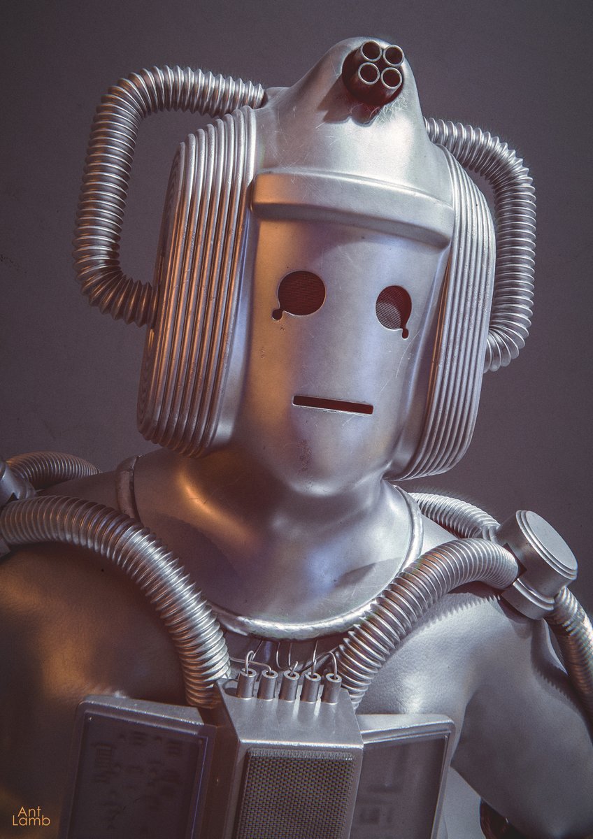 One final Cyberman portrait today, from Revenge of the Cybermen (1975). #Blender3D