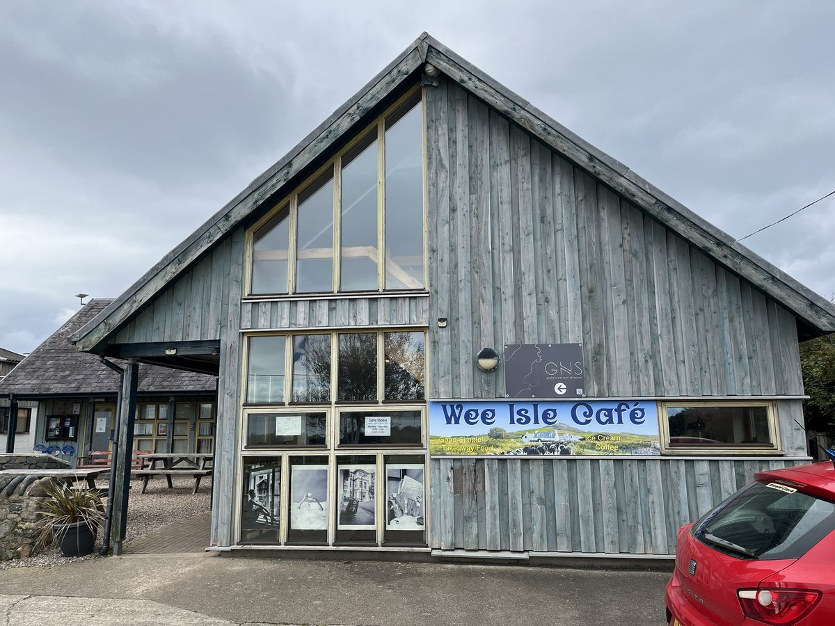 Breakfast at the Wee Isle Cafe on Gigha.