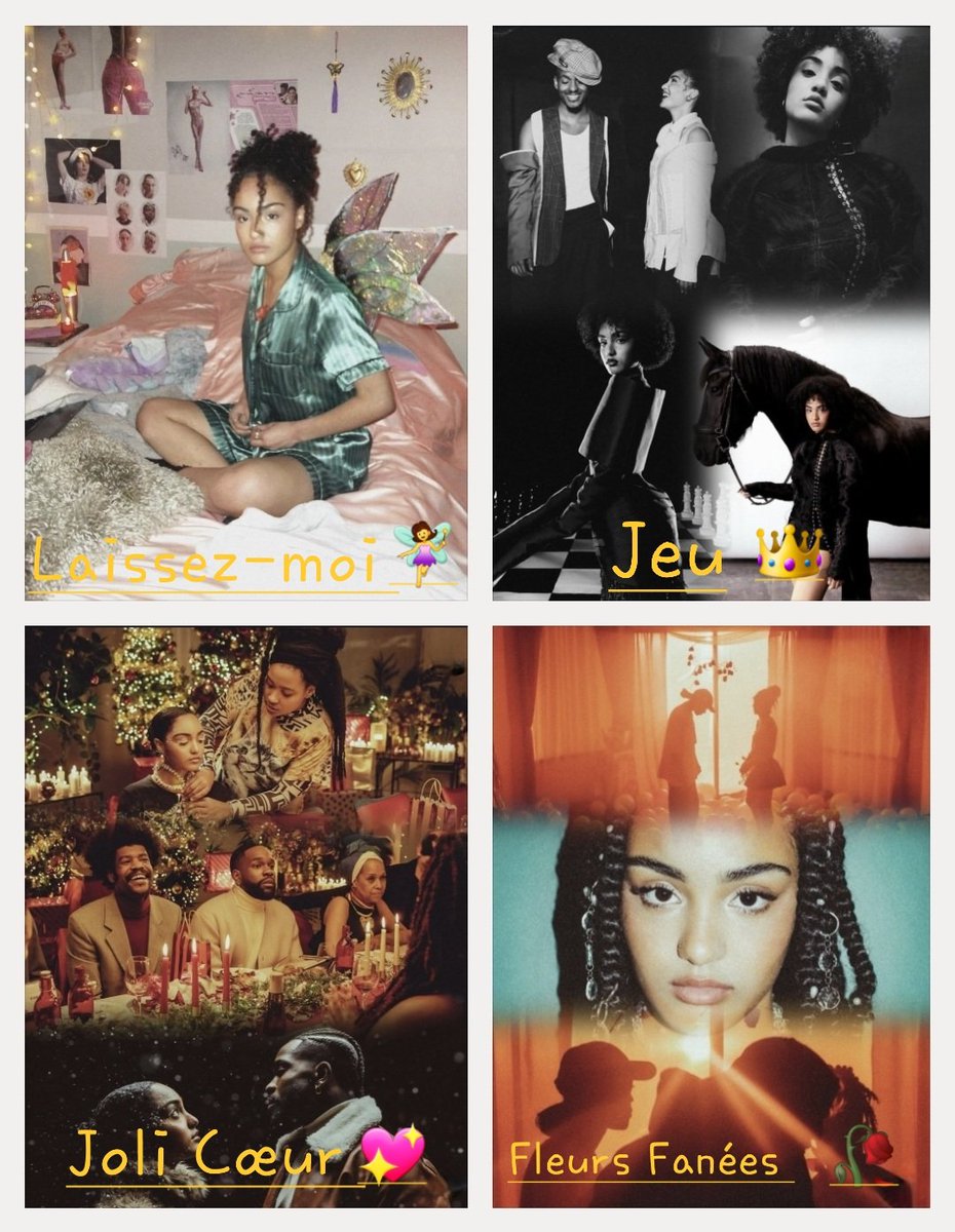 Candice c'est 4 clips visuels de qualité 
Des scénarios digne des plus grands 
Un jeu d'acting qui n'a rien envier des plus confirmés.
Elle ne fait rien comme tout le monde et s'apprête à encore plus nous surprendre.
youtube.com/playlist?list=…