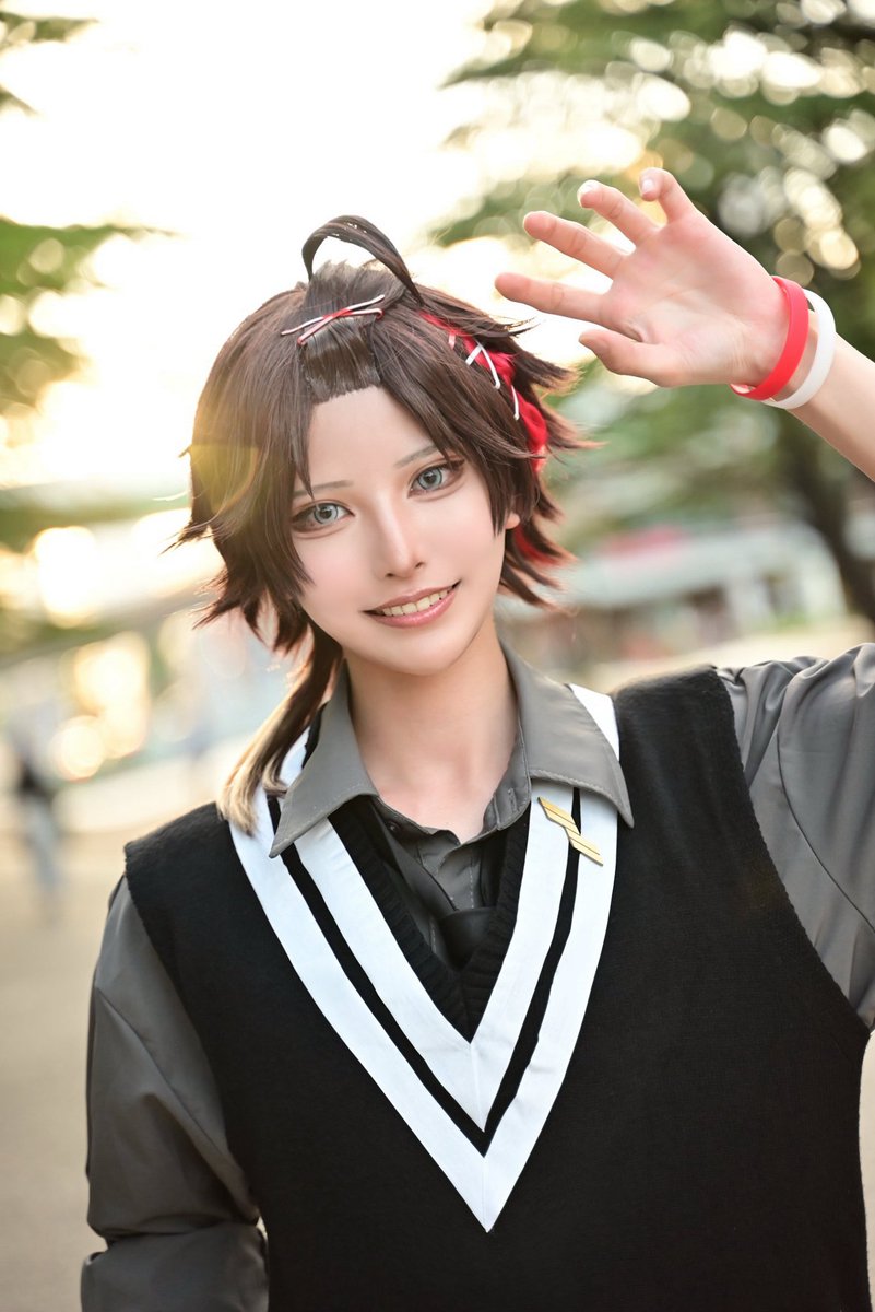 🌈🕒cos／7️⃣次元生徒会🌶

            ｢2年！広報！🌶！｣

📸TADAさん
#いちにのたださん #アコスタ鶴舞