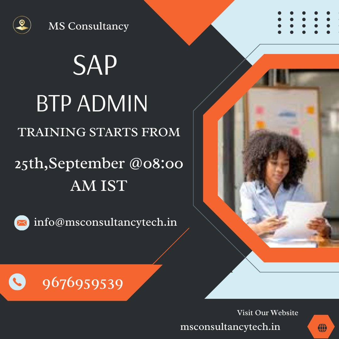 pavanmstech228's tweet image. Call Now: 9676959539
  Email: info@msconsultancytech.in
  Website: msconsultancytech.in
#SAPBASIS #SAPTraining #ITCareers #Placements #MSConsultancy #EnterpriseTech #OnlineTraining #SAPAdmin #CareerGrowth #SAPCertification #SAPCareer #ITJobs #TechTraining #OnlineLearning