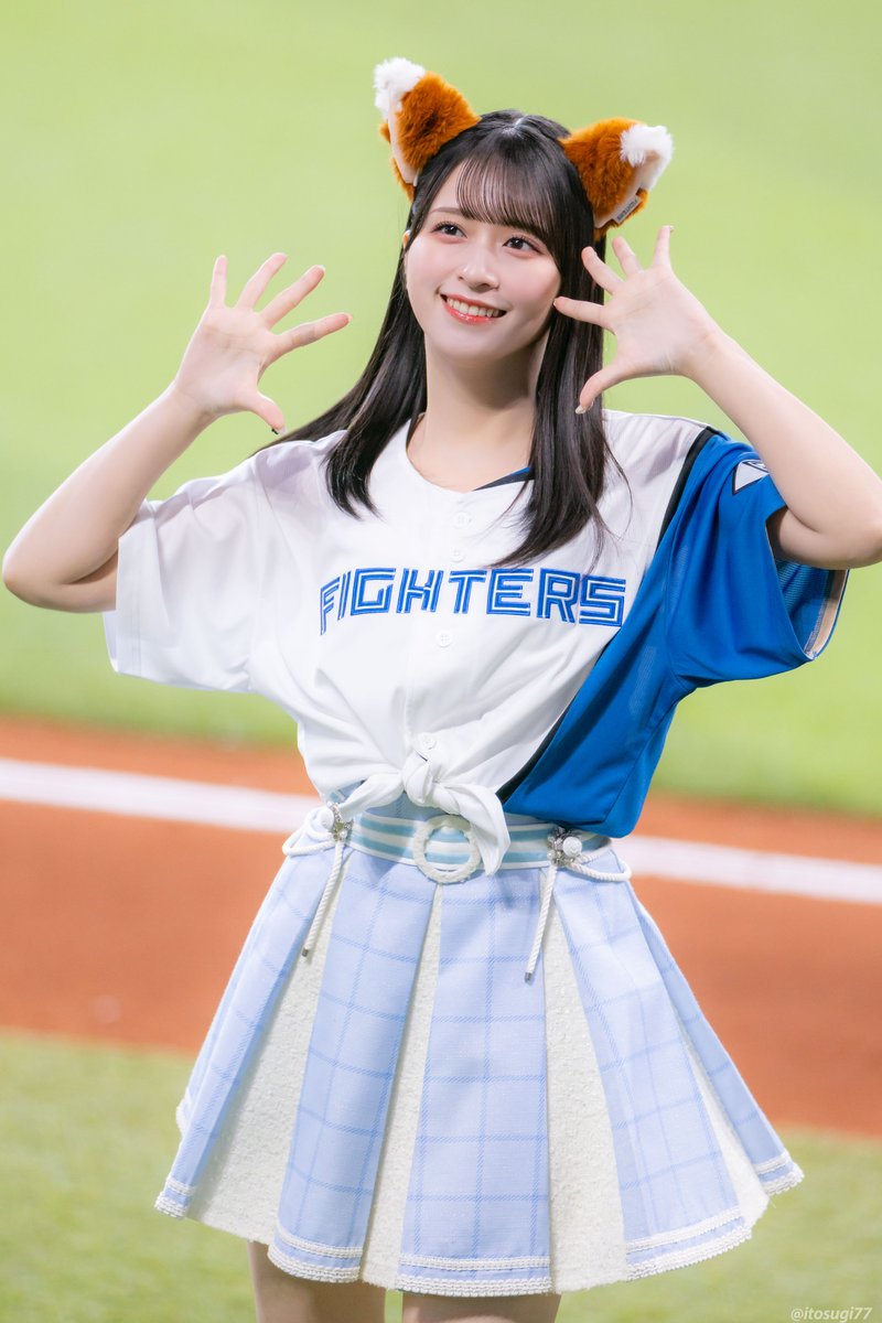 佐々木舞香ちゃん 北海道日本ハムファイターズ エスコンフィールド