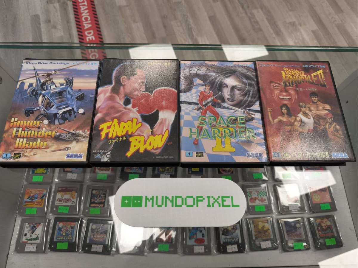 pixel_mundo's tweet photo. Hoy y mañana tendremos un horario especial de 9:30 a 16:00, para que lo tengáis en cuenta.
Os dejamos con lo que hemos recibido!!!
#retrogameroom #retrogamer #retrogames #retrogame #retrogamescollection #retrogamers #retrogamescollector #retrogaming #retrogaminglife #mundopixel https://t.co/RRKv3MeLTe