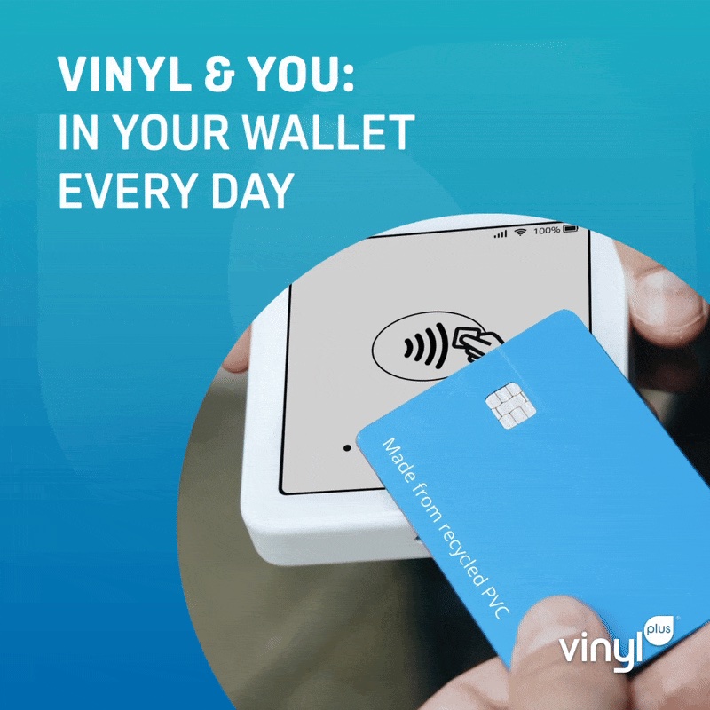 Vinyl &amp; You: In Your Wallet Every Day 💳

From credit cards to access badges and driver’s licences — vinyl (PVC) is the material that makes cards durable, flexible, and resistant to wear.

Discover more on vinyl in daily life: vinylplus.eu/about-us/disco…

#VinylAndYou #Vinyl #PVC