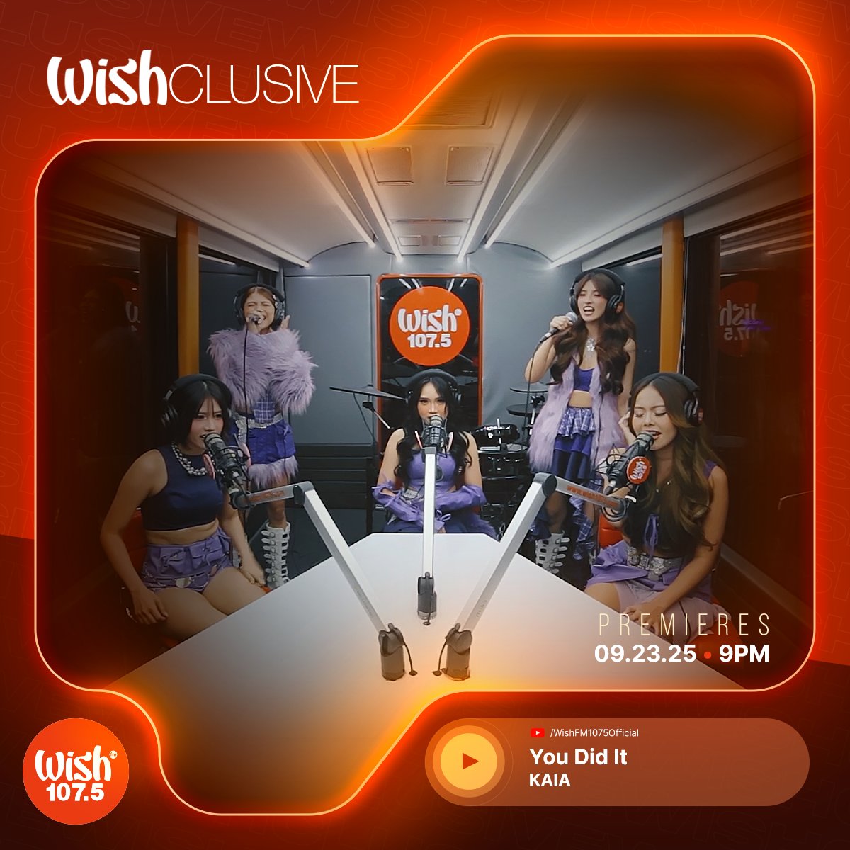 Feel confident and empowered with <a href="/KAIAOfficialPH/">KAIA Official</a>'s newest Wish Bus performance! 

"You Did It" premieres TOMORROW at 9 p.m. on our YouTube channel!