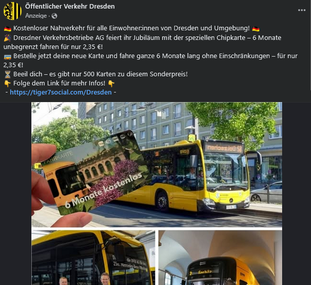 jula_mc's tweet photo. @DVBAG gefunden auf Facebook...schon bei den Comments muss einem das spanisch vorkommen..nur Profile mit unter 100 Followern aus Hongkong, USA usw, die diese KArte bewerben https://t.co/VlG31xR5l8