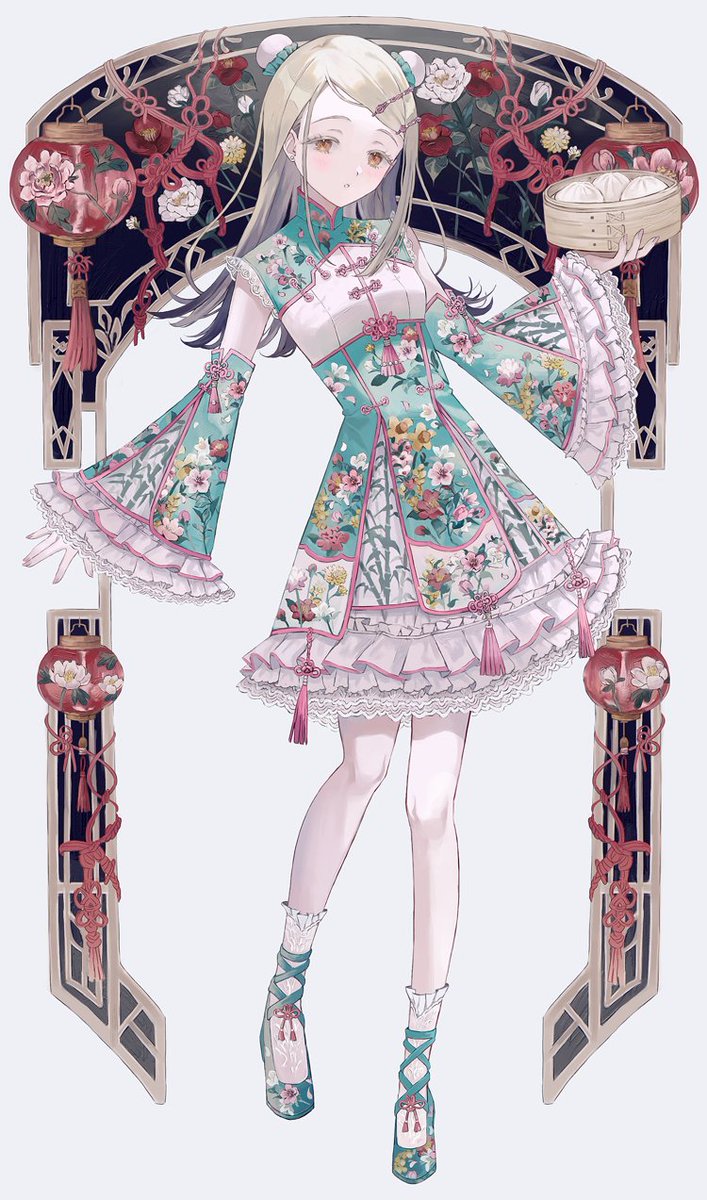 チャイナドレス広さん
 #学マスFA  #篠澤広