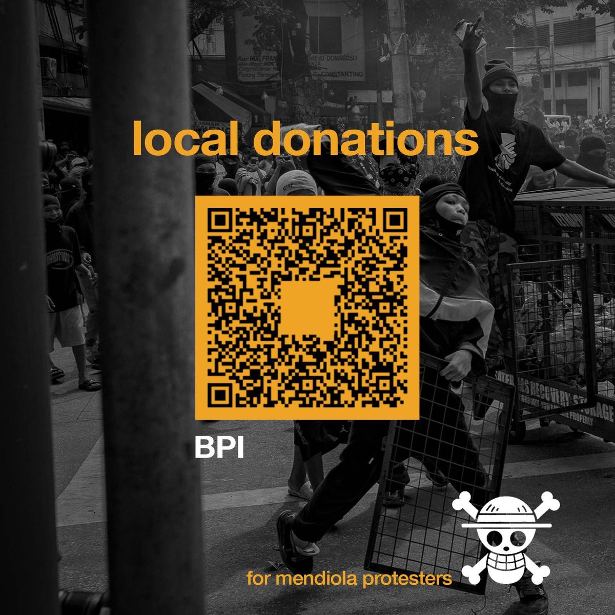 AbolisyonPH's tweet photo. [Mutual aid request, Defend the Mendiola Protesters] 

Higit 100 na mamamayan ang dinampot ng kapulisan kahapon sa Maynila pagkatapos ng kilos-protesta sa Luneta, kasama na ang higit 50 na menor de edad. https://t.co/QHHDvxDefb