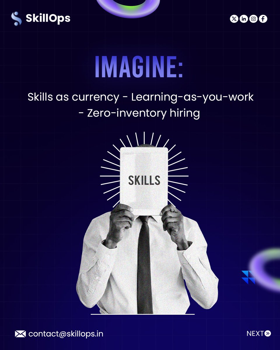skillops_ai's tweet image. With SkillOps.ai, skills become the new currency, learning happens as you work, and hiring is redefined. Don’t miss out—join our community and subscribe to the SkillOps newsletter!

#SkillOps #SkillOpsAI #FutureOfWork #WorkforceTransformation  #AIinWorkforce