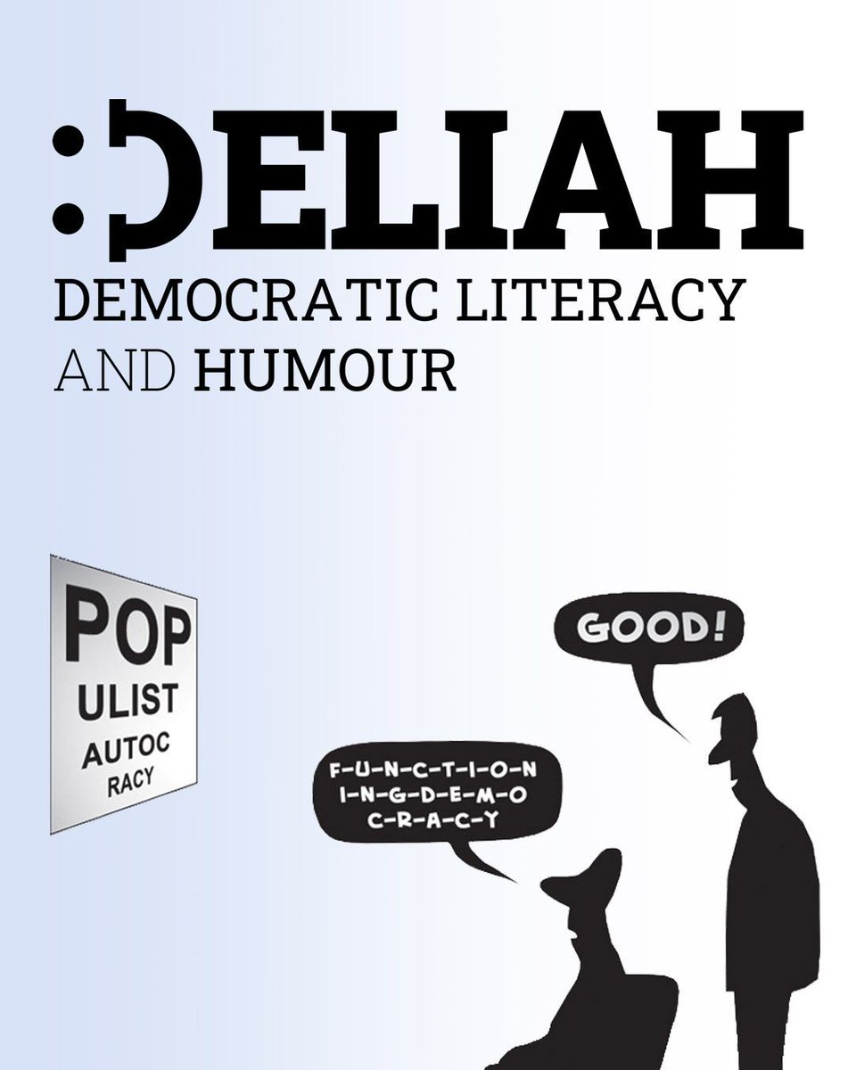 cartoonmovement's tweet photo. The first newsletter of our research project Democratic Literacy and Humour is out! Go read it here: https://t.co/hs1pP0OFkI
If you like what you read, subscribe to follow along with the project.
Cartoon by Steve Bonello.
#newsletter #DELIAH #democracy #humour https://t.co/wLW0qCtnQA