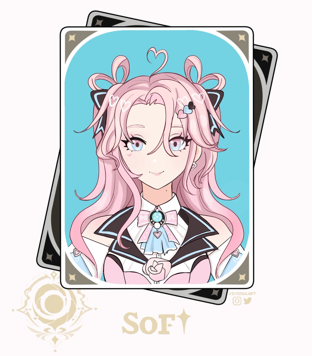 My new genshin oc Sofi! 🥰💗💗 #GenshinImpact #genshinimpactoc