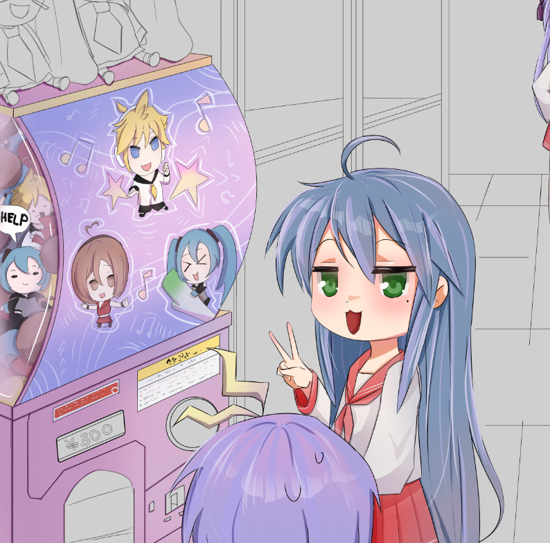 #wip #HatsuneMiku #luckystar 

☝️☝️☝️