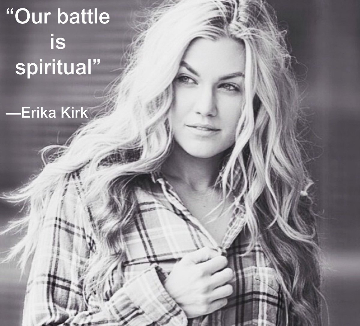 Drop a ❤️ if you support Erika Kirk