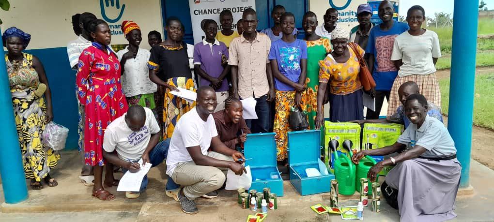 UgandaRiad's tweet photo. The Team has successful completed the distribution of  input to the beneficiaries under chance Project in Ofua. https://t.co/u8r30b80JX