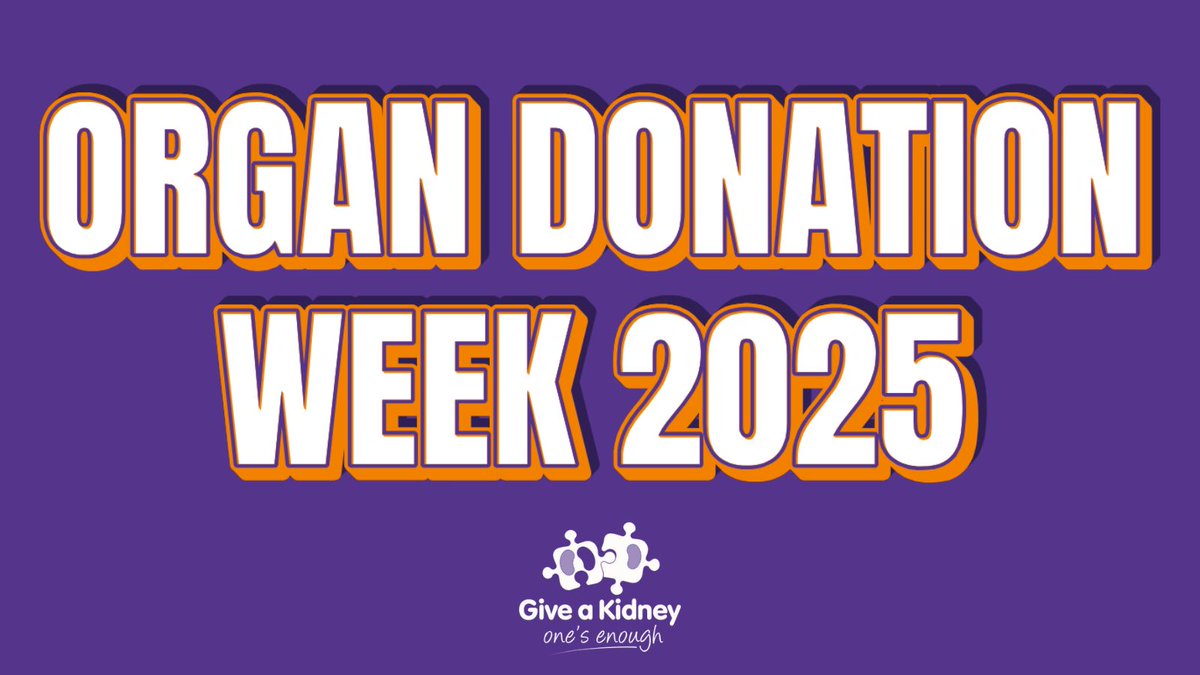 Giveakidney's tweet photo. This #organdonationweek we'll be sharing stories from people who've donated a kidney to someone they didn't know to help improve that person's life. Please help us ensure more people know about non-directed kidney donation by sharing these stories, if you're able to - thank you! https://t.co/fR9e2Exu4U