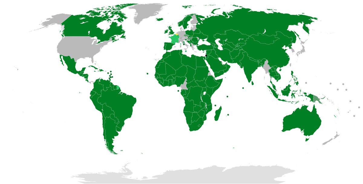 New and improved map of support for Palestine.