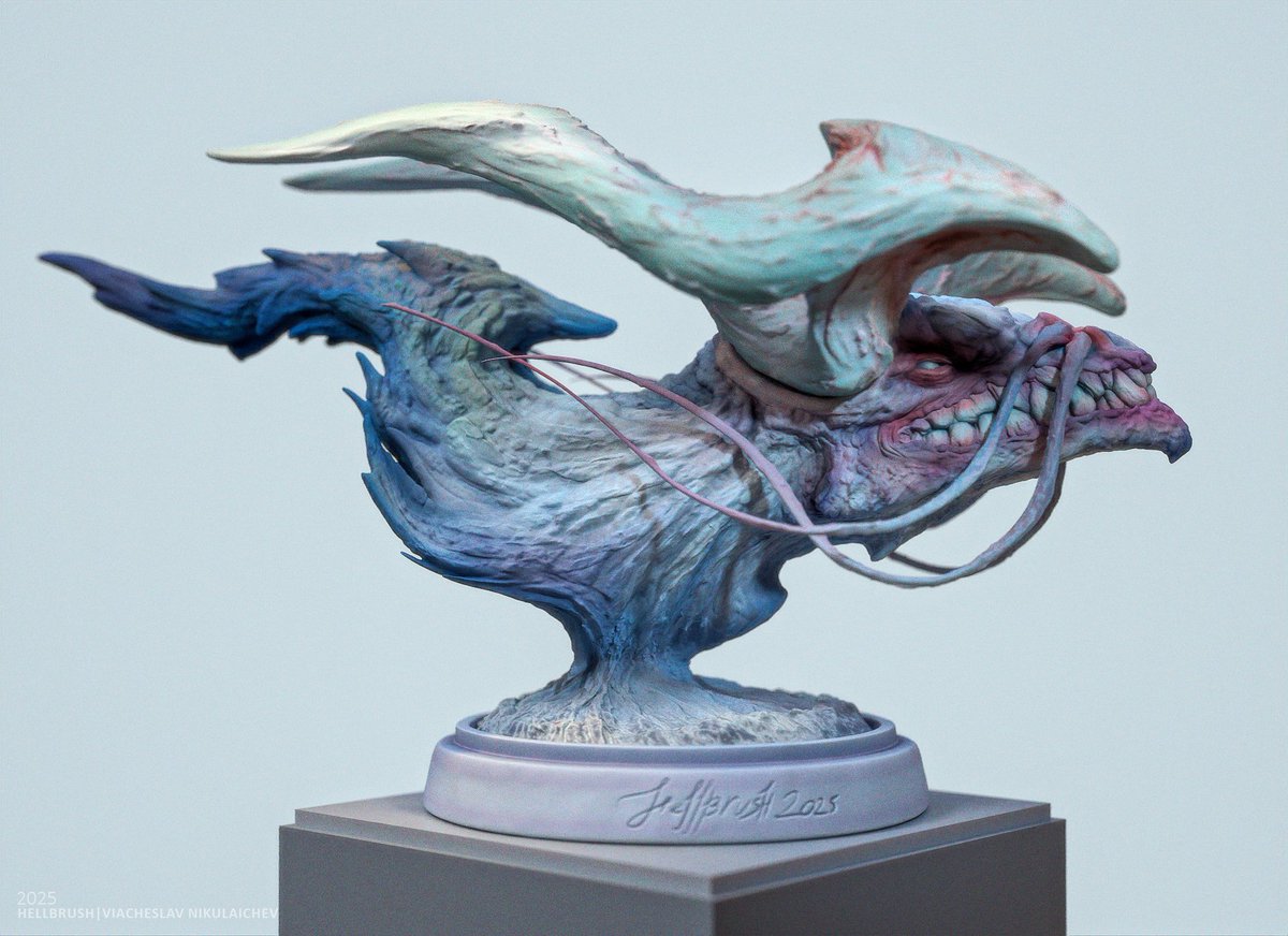 hellbrush's tweet photo. Making Dragon-Catfish. Part 1.
#dragon #collectible #figurine #statue #collector #fantasy #hellbrush #3d #3dart #zbrushsculpt https://t.co/gv75nciFMS