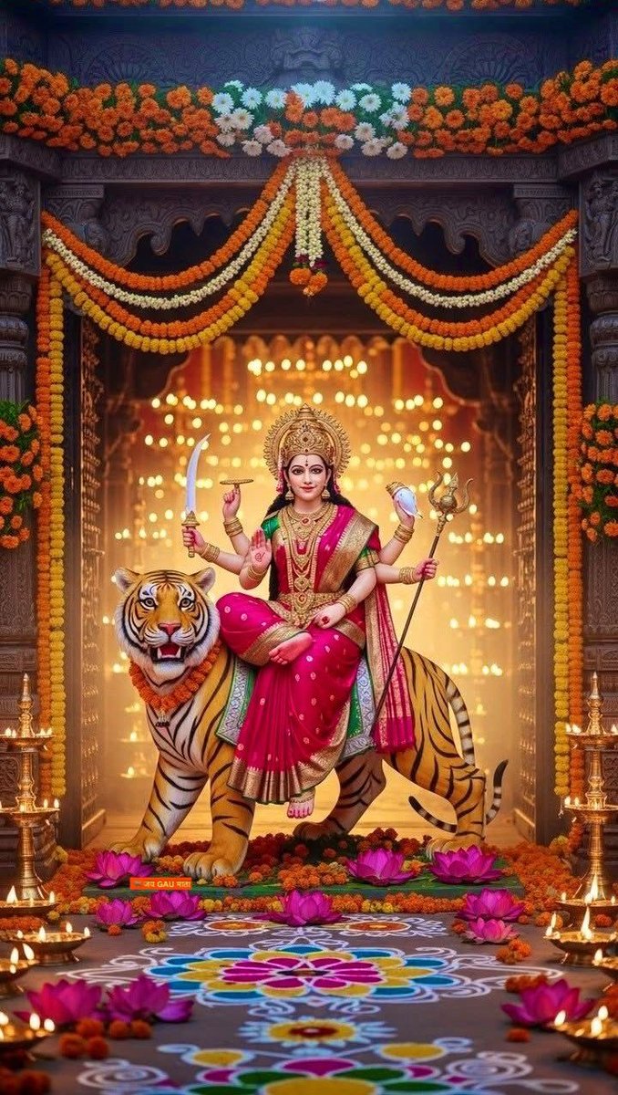 MonuRajasthany's tweet image. या देवी सर्वभूतेषु शक्तिरूपेण संस्थिता । 
नमस्तस्यै नमस्तस्यै नमस्तस्यै नमो नमः ॥
आप सभी को शक्ति उपासना के महापर्व शारदीय नवरात्रि की हार्दिक बधाई एवं शुभकामनाएं !
माता आदिशक्ति आपकी हर मनोकामना पूर्ण करे 🙏
#जय_माता_दी
#Navratri2025
#MatabariShaktiPithePMModi