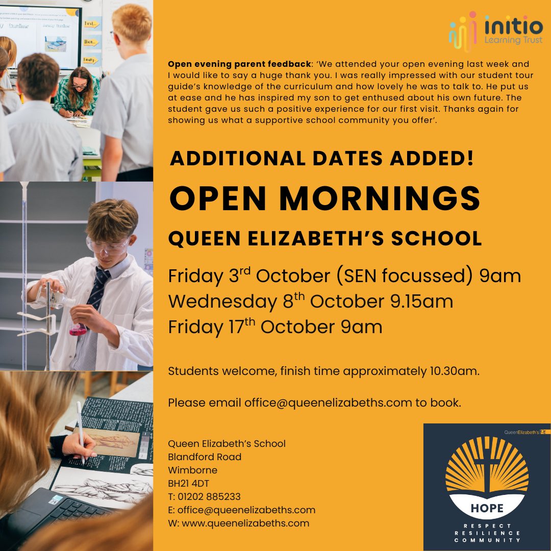 QES Dorset tweet media