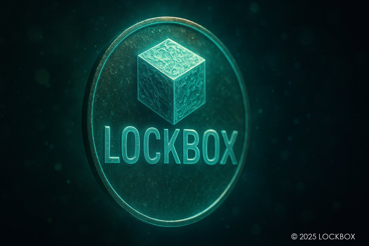 _lockbox's tweet image. The future of digital security, minted.
Your assets. Your privacy. Your $LOCKBOX