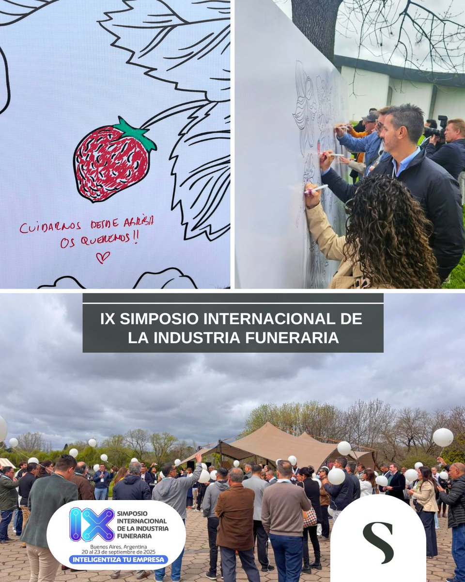 ✨✨✨ Por primera vez, el IX Simposio Internacional de la Industria Funeraria de ALPAR coincide con la conmemoración de <a href="/MUPLV/">MundoUnidoPorLaVida</a> 

💛💛💛 Desde Sortem nos enorgullece formar parte de este encuentro.

#SomosALPAR #CelebraLaVida #UnidosPorLaVida #Sortem #SectorFunerario