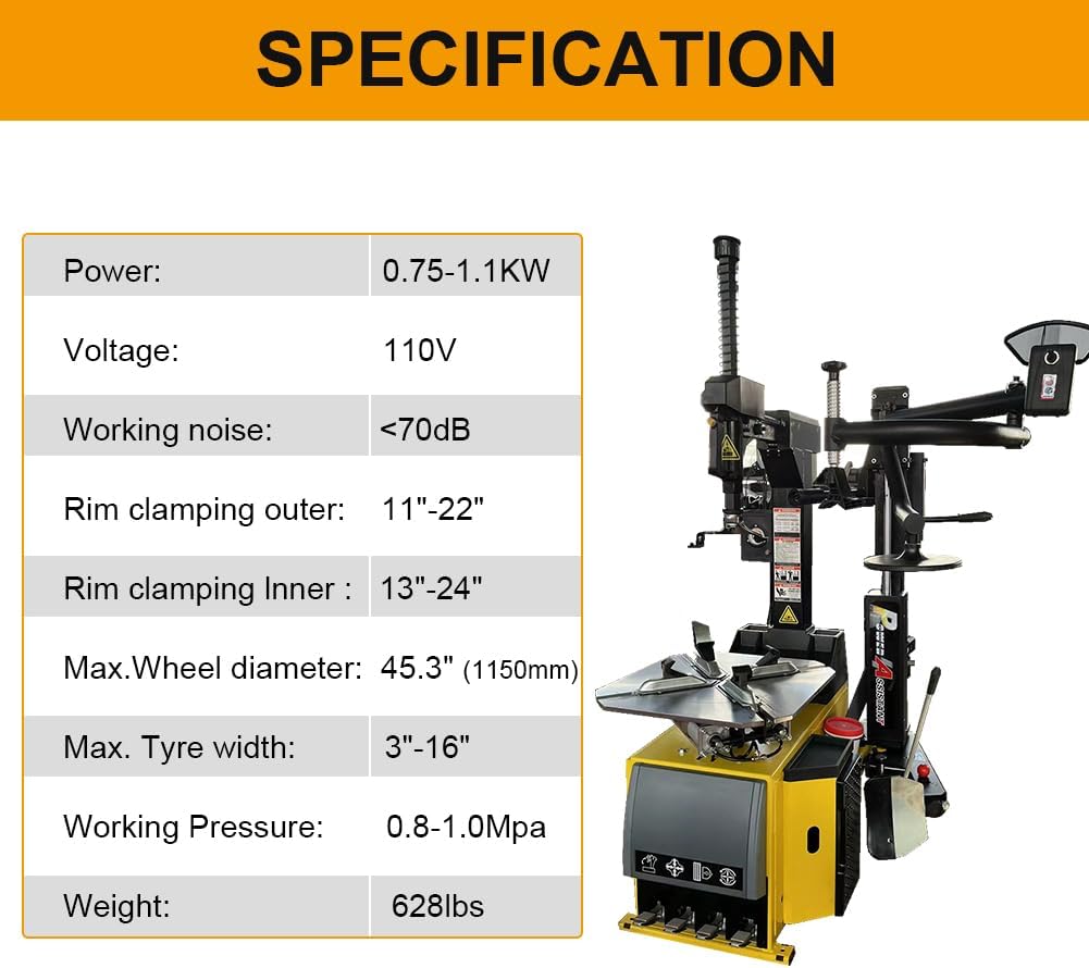 BravoEquipment_'s tweet image. Tire Changer NEVER Sleeps! 💪
Game Changer
✅ Pneumatic lift/lock
✅ 11-24fit
✅ &amp;lt;70dB quiet
✅ Compact power
For
🛞🔧🚗 Shops/Garages/4S
FAQs
Q:Size? A:Workshop-fit
Q:Noise? A:&amp;lt;Whistling
Q:Rims? A:11-24
Q:Power? A:110V
👉Click it:auto-hydra.sale/products/5d52c…

#TireChanger #GarageHack