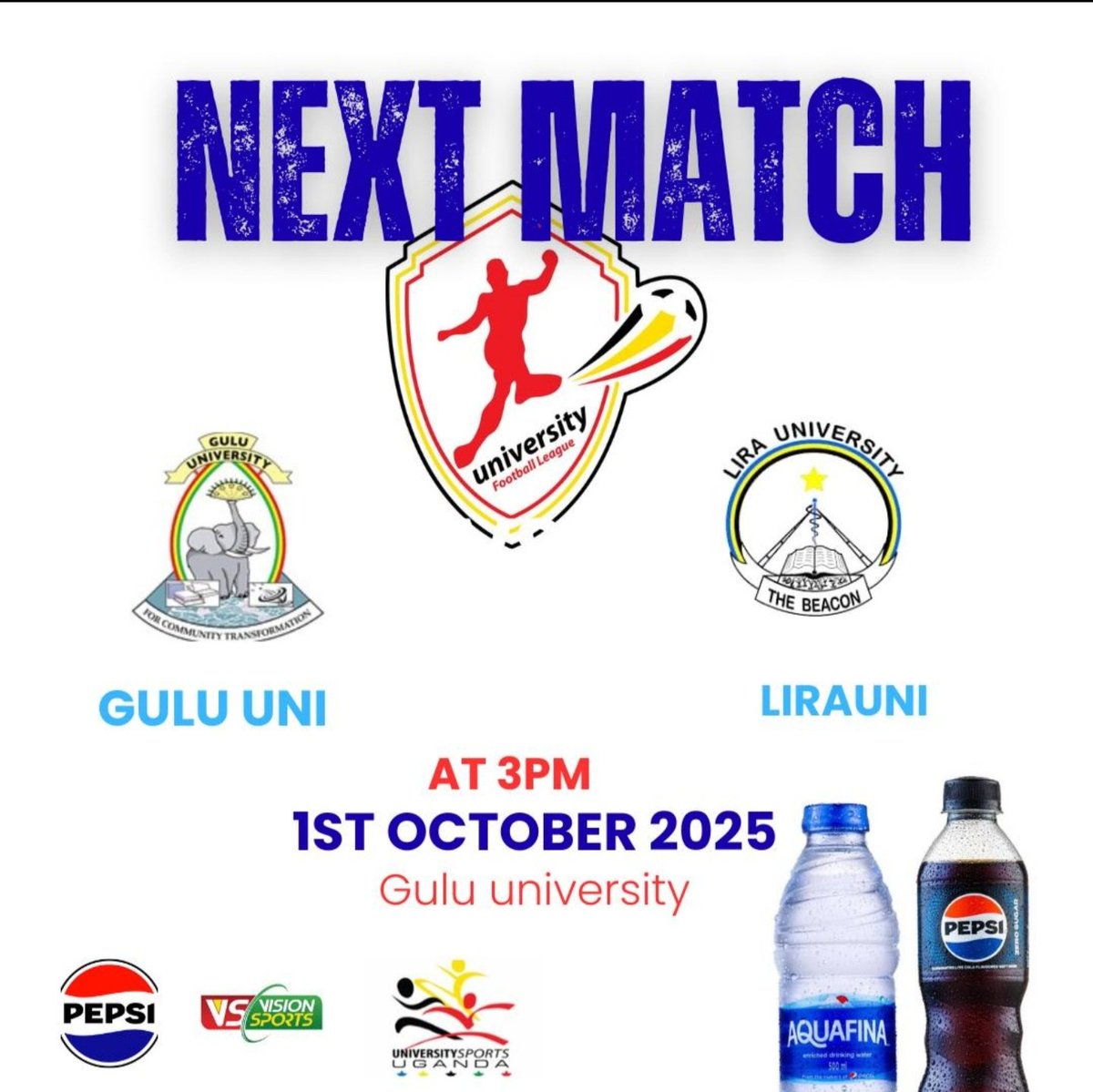 Game on 🎉🔥 The University League is finally here! Opening match, big vibes, mad energy ⚽💯 Let’s show up and show out! 🏆 #UniLeague